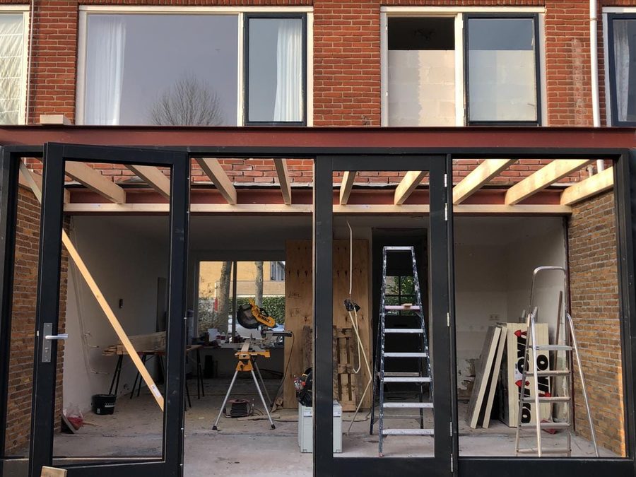 Bouw- en verbouwwerkzaamheden aan een woning