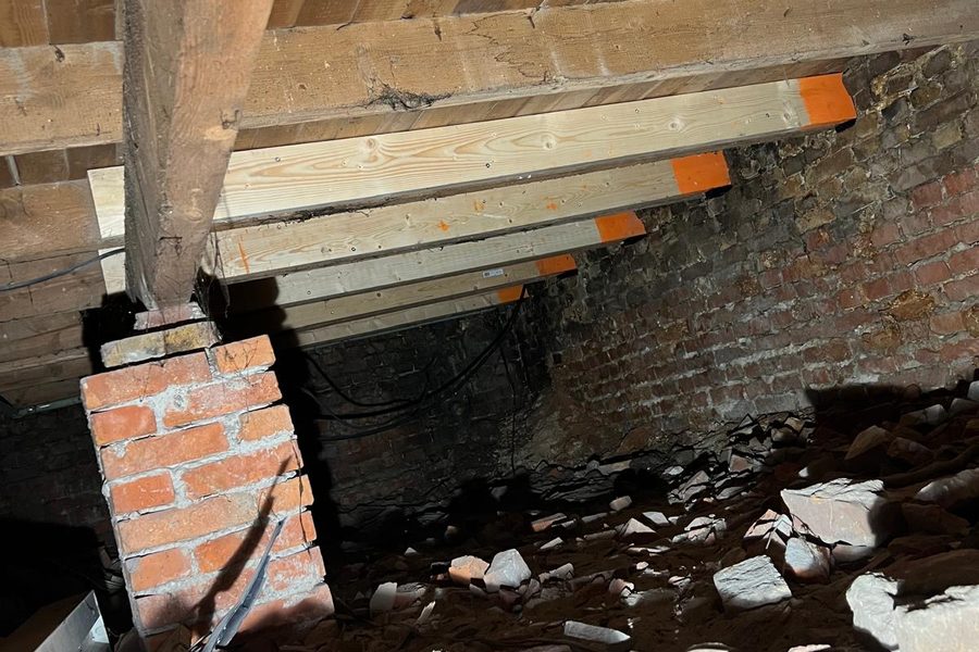 Kruipruimte onder een woning